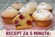 Preukusn maffini sa višnjema!