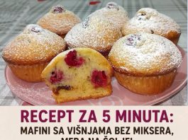 Preukusn maffini sa višnjema!