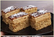 Torta sa kremom od pudinga i oraha