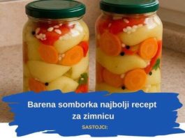 Barena somborka, najbolji recept za zimnicu