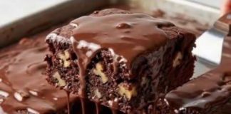 Bakin socni cokoladni kolac sa orasima