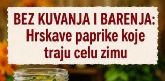 Hrskave paprike bez kuhanja i barenja
