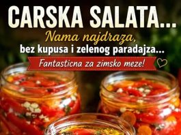 Carska salata fantasticna za zime