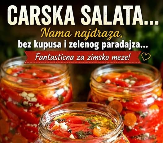 Carska salata fantasticna za zime