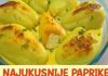 Preukusne paprike punjene sirom