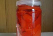 Turšija od paprika sa maslinovim uljem