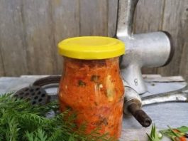 Ljuta salata od mrkve i paprika