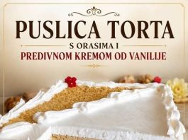 Puslica torta sa orasima