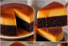 **Leche Flan sa čokoladnom tortom: Kremasti desert koji osvaja na prvi zalogaj**