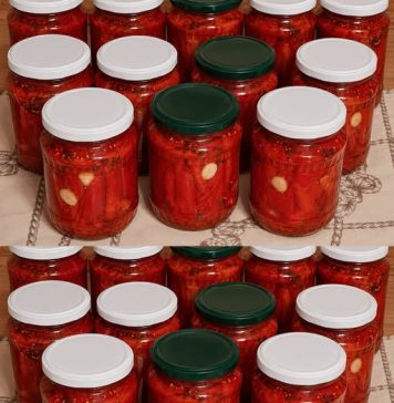 Recept za pečene paprike u tegli