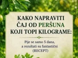 Čaj od peršuna: Kako se priprema i šta treba znati o njegovom djelovanju