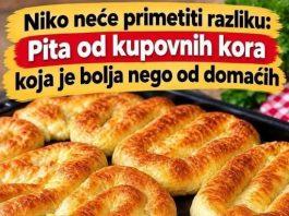 Sočna pita sa sirom od gotovih kora – jednostavan recept za mekanu i ukusnu domaću pitu