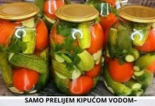 Hrskavi paradajz i krastavci za zimnicu – jednostavan recept u aromatičnoj slatko-kiseloj marinadi