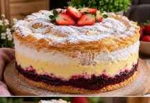Kremasta torta sa šumskim voćem i vanilijom – savršen spoj voćne svježine i nježnog krema