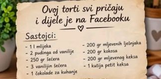 Kremasta torta bez pečenja s tri fila: Čokolada, lješnjaci i kokos u savršenom spoju